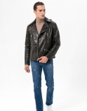 Sandor Leather Jacket - image 4 of 6 in carousel